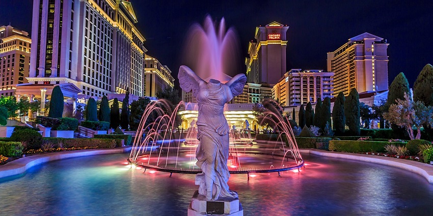 luxurious gaming and entertainment experience at Caesars Palace Casino in Las Vegas