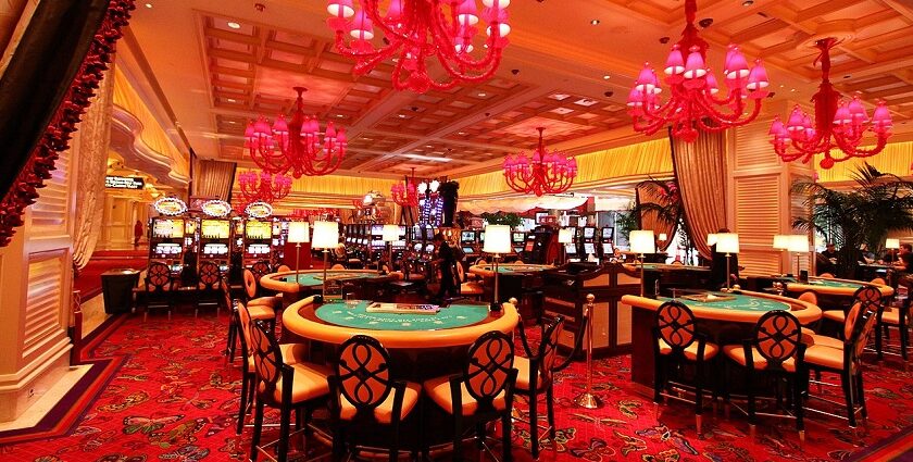 Casino with many table games organised at Atlantic city, one pf the best casino cities in USA