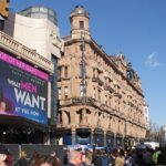 A view from a casino in the Piccadilly area of London.