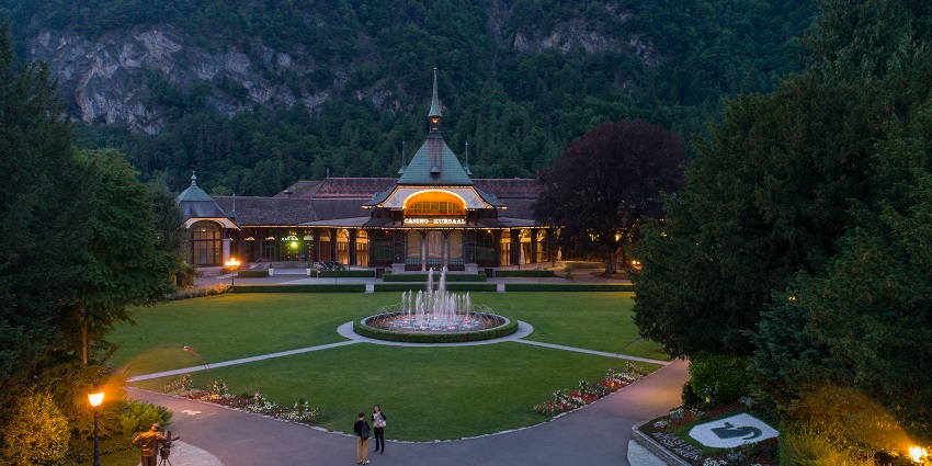 Casino Interlaken, a luxury casino in Switzerland, offers breathtaking views