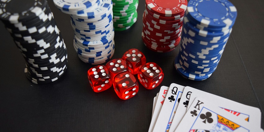 An image of a rolling a dice at the Royal Plaza Hotel which is a famous casino in Sikkim.