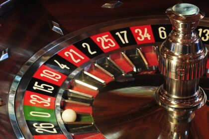 An image of a roulette wheel in Hotel Shivam Paradise, a casino in Jaipur