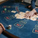 Card game played at one of the casinos in Alexandria, Egypt.