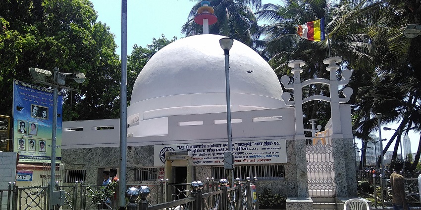 Chaitya Bhoomi is the Samadhi place of Dr. Babasaheb Ambedkar Its a famous stupa of Indian buddhists