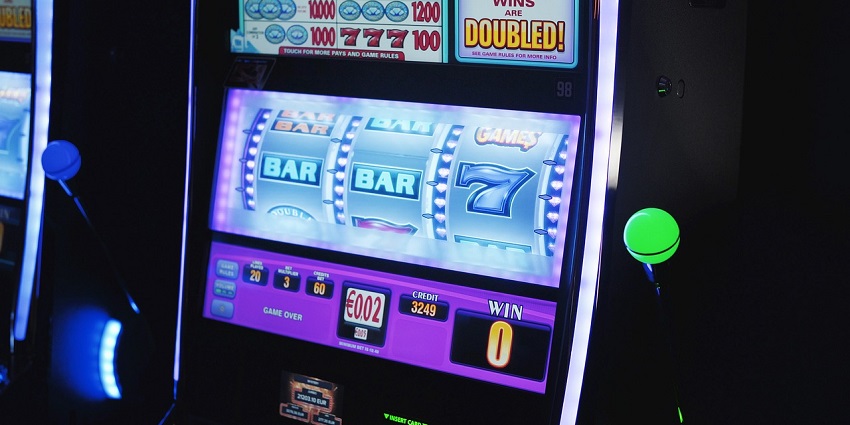 Snapshot of the slot machine in the North goa casino