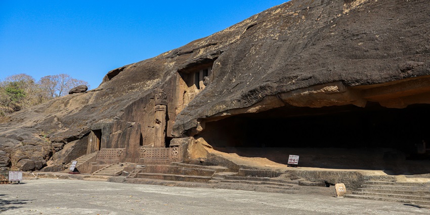View of the Chandravalli Caves, offering an escape into Chitradurga's history