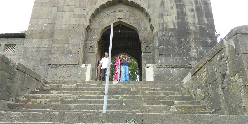 Renuka Temple in Chandwad features vibrant local culture and history and is located near the Indrai Fort