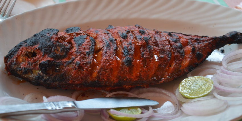 Delicious Seafood served at a restaurant in Faridabad - One of the best food in Faridabad
