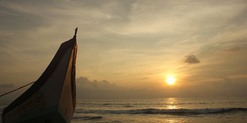 An image of Besant Nagar Beach, one of the best things to do in Tamil Nadu