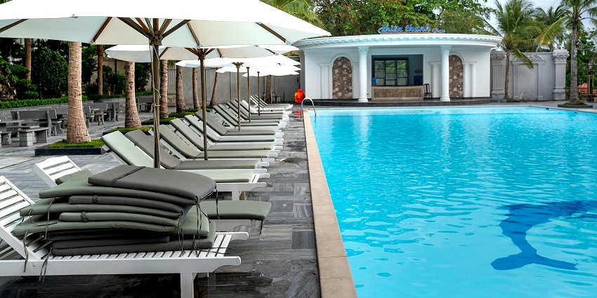 A view of the Chilukuri Pearl Palace Resort, one of the top party places in Vizag.