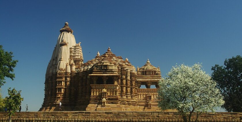 The beautiful architecture of the Chitragupta temple is dedicated to Surya Dev