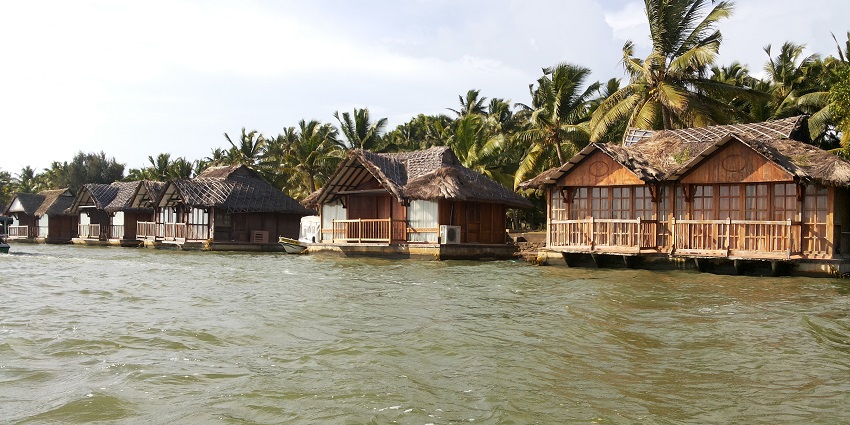 Scenic boathouse offering boat rides and beautiful backwater views.