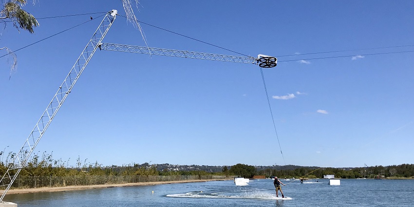Water sports complex offering various activities for adventure enthusiasts.