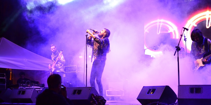 Pulsating energy fills the dance floor of Club Sirkusi with an energetic techno music festival