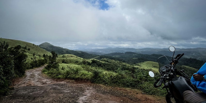 Coorg, is the best place to visit in Karnataka in June with plantations and waterfalls.