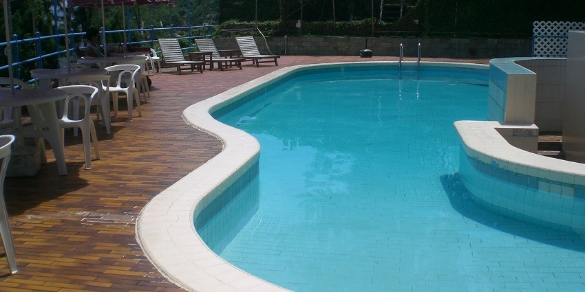 Poolside party in Faridabad hotel offering comfort and modern conveniences for business travelers.