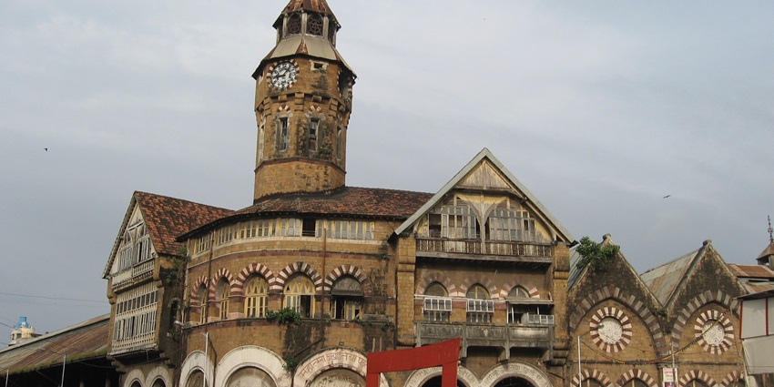 A historical market square, which is one of the best places to visit near Gateway of India