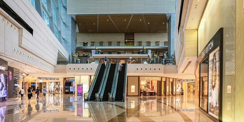 DSK Ranwara offers luxurious shopping options.