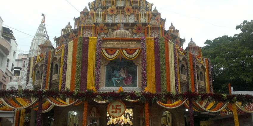 Image of Shrimant Dagdushet halwai ganpati temple - places to visit near Kharadi