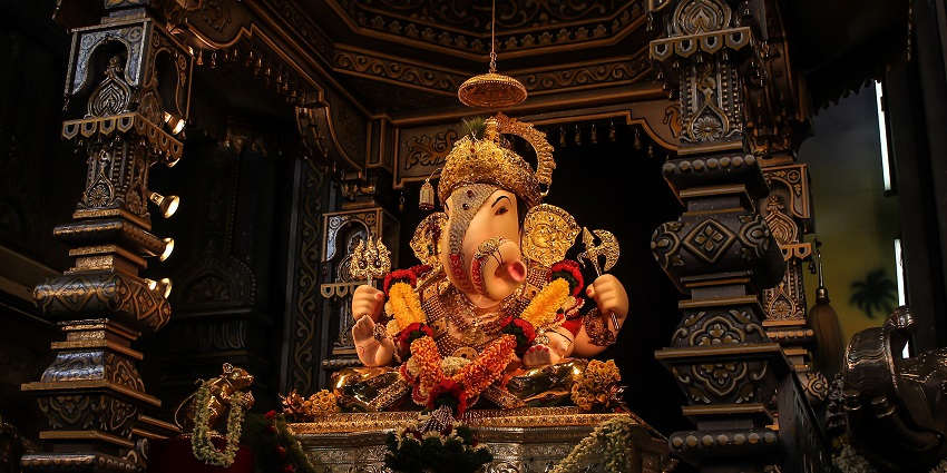 Dagdusheth Halwai Ganpati Temple is a popular Ganesh temple which was built in the 19th century