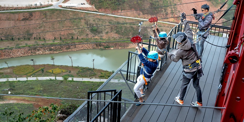 Explore the famous Della Adventure Park, one of the places to visit in Lonavala in monsoon.