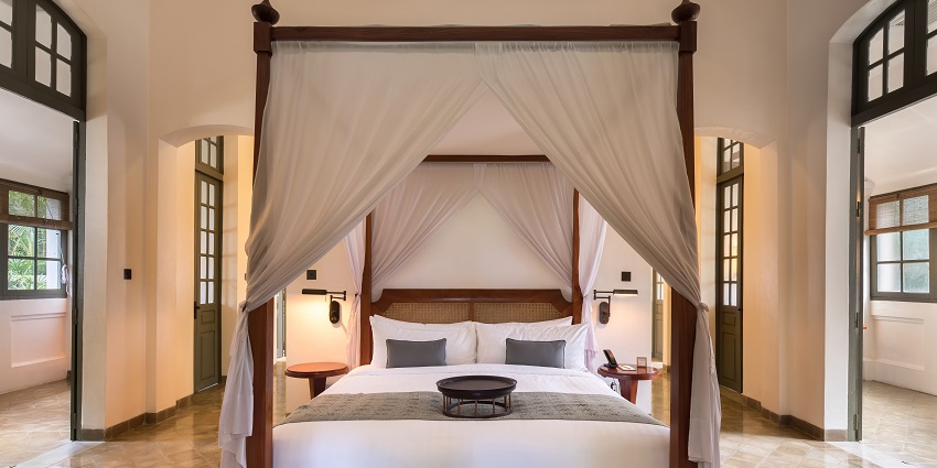 Room of a resort near Mumbai.
