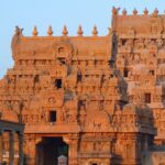 A captivating shot of Thanjavur temple situated in Tamil Nadu, India