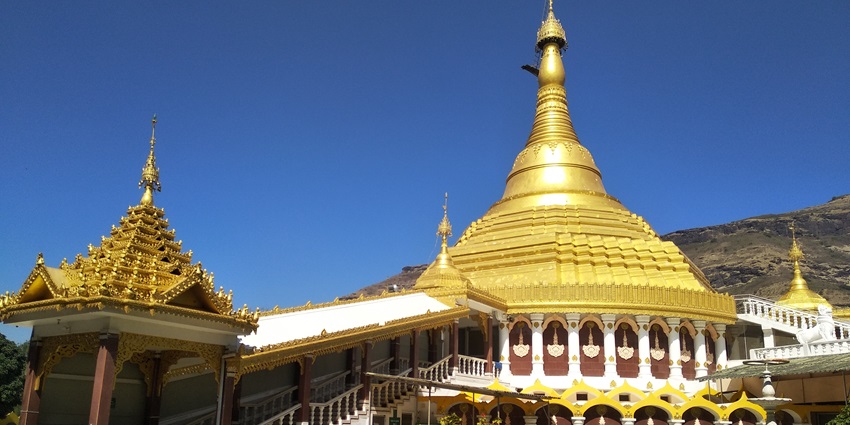 Dhammagiri is one of the most amazing places to visit in Igatpuri in monsoon season.