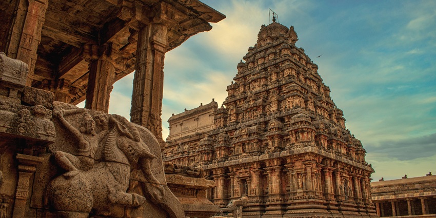 An image of the Dharmesvara Temple in Kondrahalli, an ancient shrine known for its serene spiritual charm.