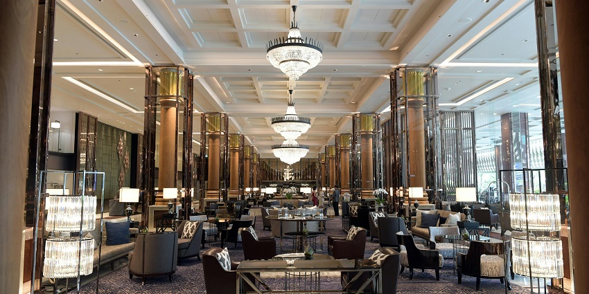An image of a luxurious hotel similar to the Shao Restaurant, a famous place in UB City.