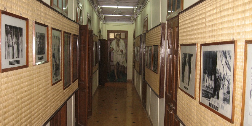 A view of Mani Bhavan, Mahatma Gandhi’s residence and museum, one of the attractions in South Mumbai