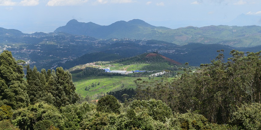 Highest peak in Nilgiris offering panoramic views of hills