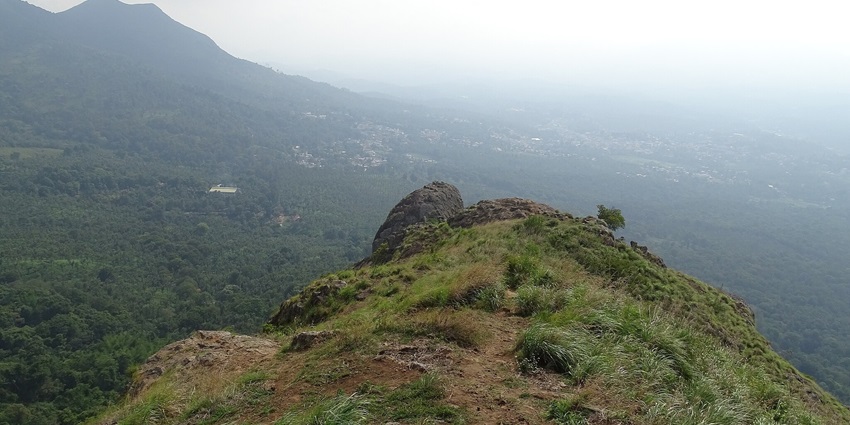 Unique viewpoint resembling a dolphin's nose, offering spectacular views