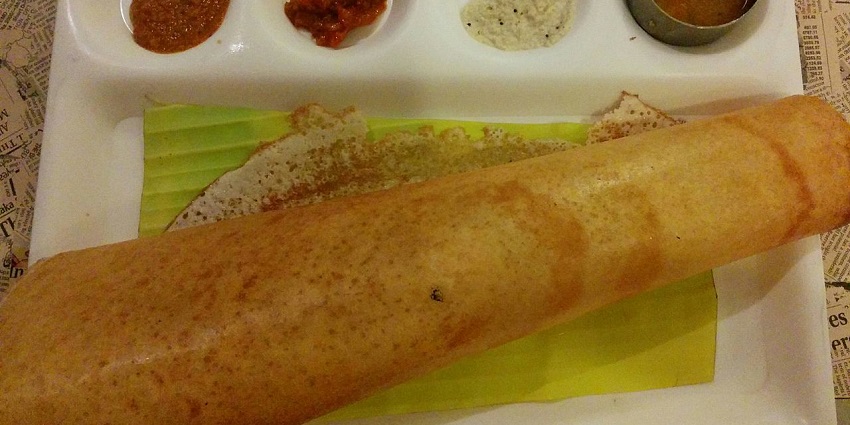 The best street food in Ooty is a crispy crepe made from fermented rice and lentil batter