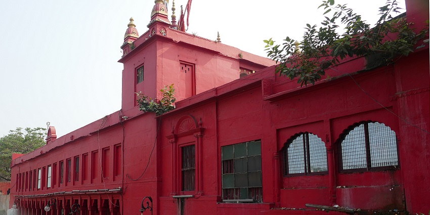 The holy Durga Temple, a place to visit near Fun Water Park Varanasi.