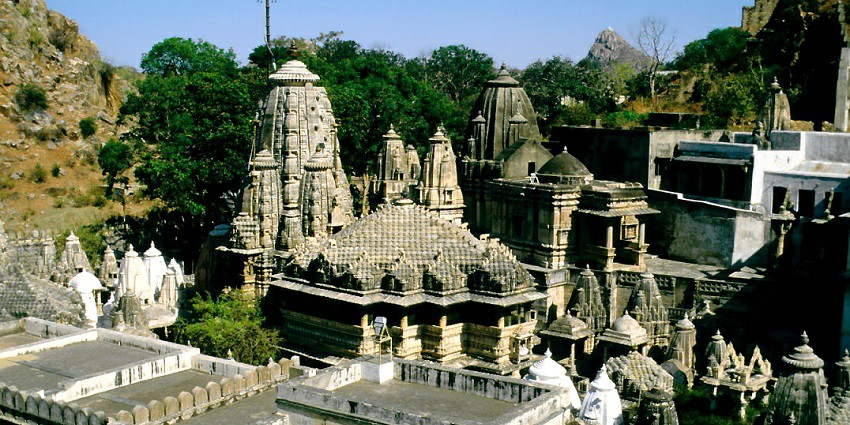 The Eklingji Temple, a popular Udaipur temple known for its historical significance.