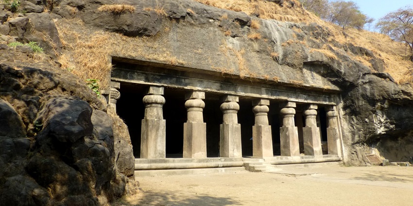 Cave 3 in the Elephanta Caves, Elephanta Island, the best place near Dronagiri Fort.