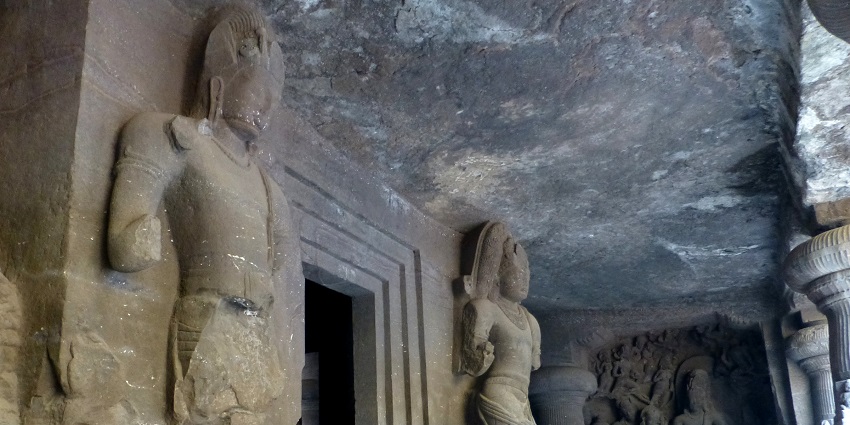 Elephanta Island, one of the best places to visit in South Mumbai for its history.