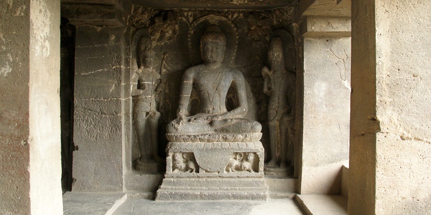 Kailasa Temple in Ellora Caves, which makes it one of the best places to visit in Ahmednagar