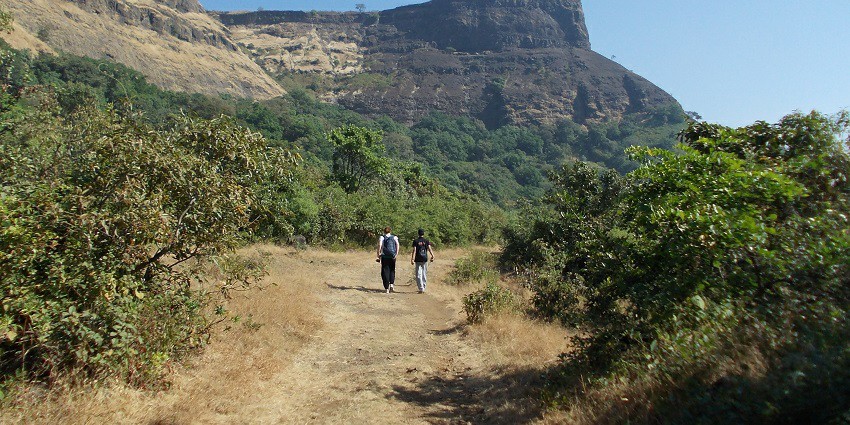 Trek to Rasalgad Fort features scenic views and challenging trails.