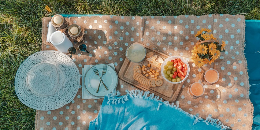 Plan a relaxed picnic near the falls for a perfect day out with family and friends.