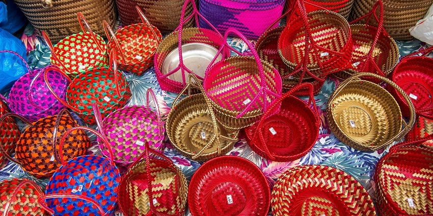Exploring the vibrant handicraft market is one of the best things to do in Khajuraho.