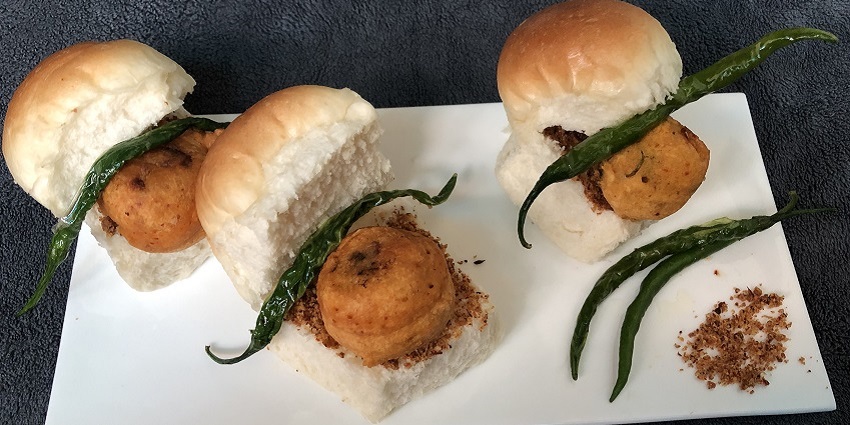 Wada paav, a dish savoured by everyone in Pune.