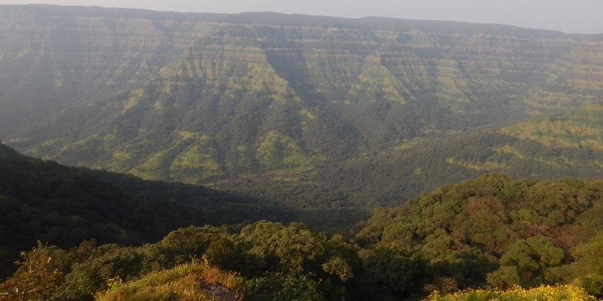 Lodwick Point is a vantage point, which is situated about 5 km west of Mahabaleshwar