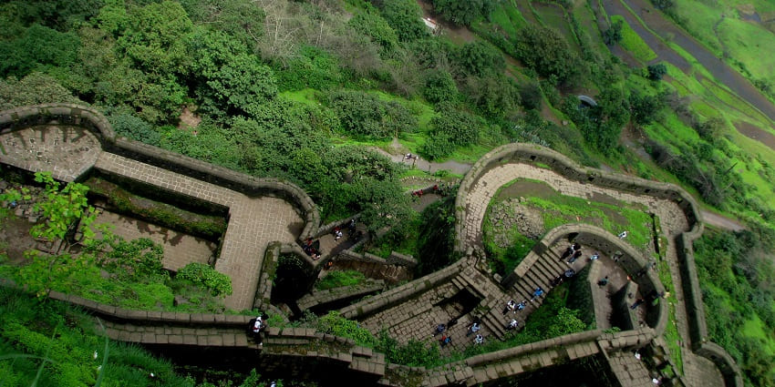 Things to do in Kamshet include trekking at the Lohagad Fort with panoramic Western Ghats views.