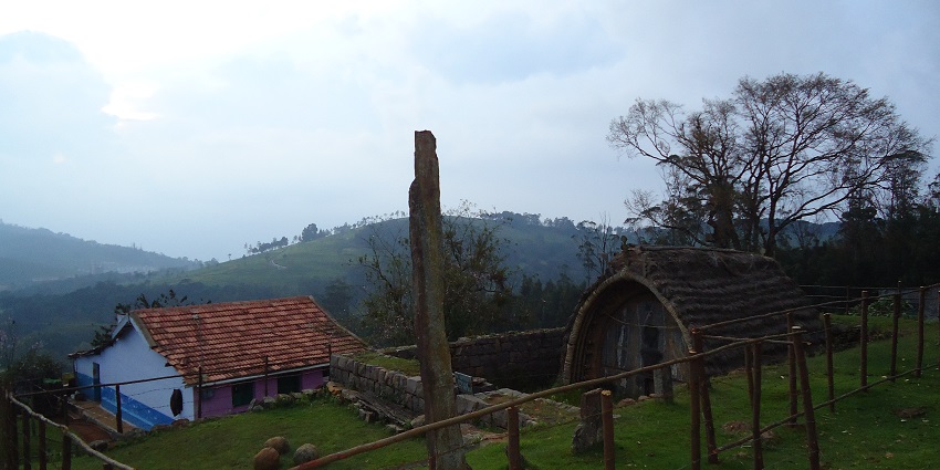 A picture of a very ancient temple, which reflects the region's richness in culture.