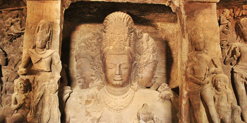 Exploring the rugged Elephanta Caves is one of the best things to do in Maharashtra.