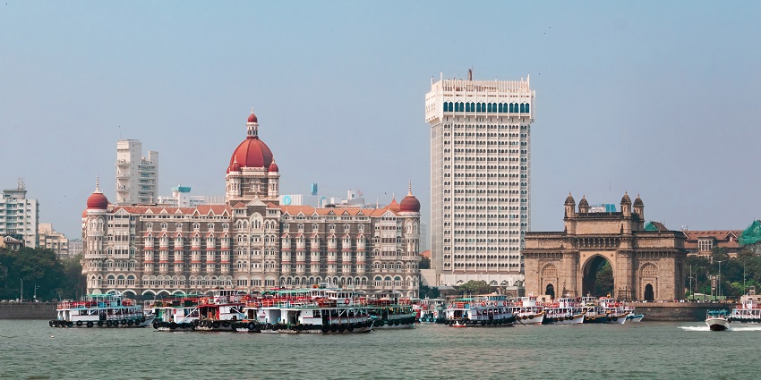 Historic gateway overlooking the Arabian Sea, one of the best things to see in South Mumbai.