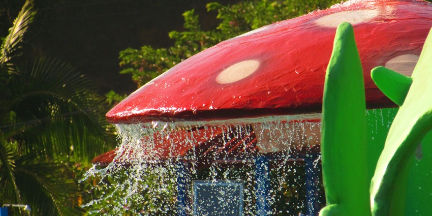 A representational image of the FantasyLand park for children located in the heart of Pristina in Kosovo
