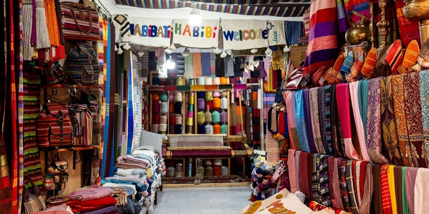 A view of clothes at Paaneri, one of the best places for wedding shopping in Dadar.